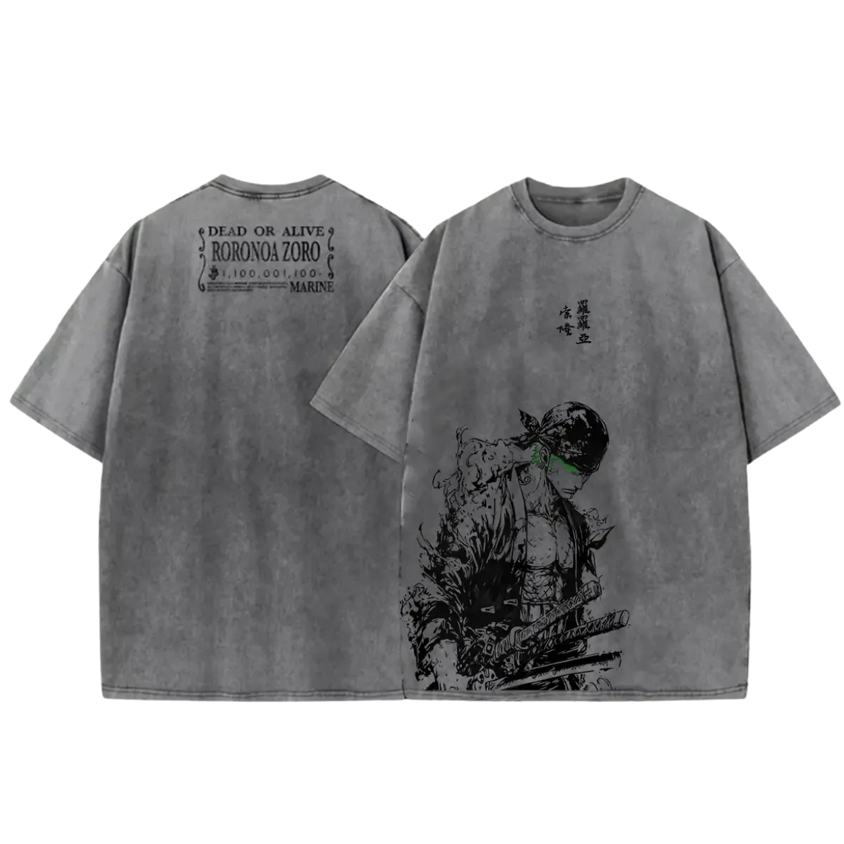 T-SHIRT OVERSIZE RORONOA ZORO | ONE PIECE