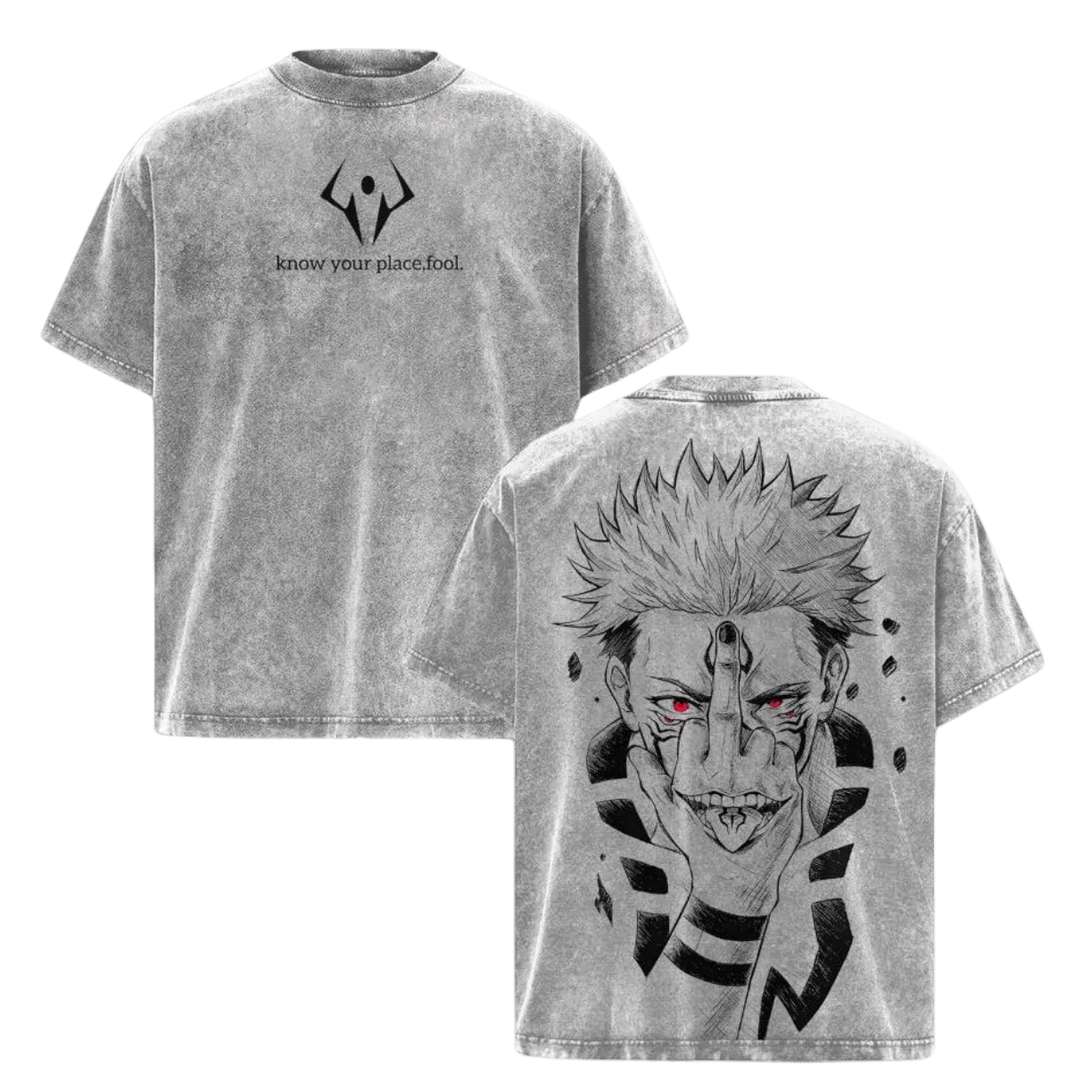 T-SHIRT OVERSIZE RYOMEN SUKUNA | JUJUTSU KAISEN