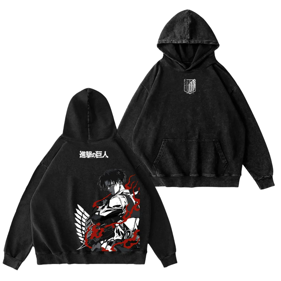 HOODIE LEVI | ATTAQUE DES TITANS