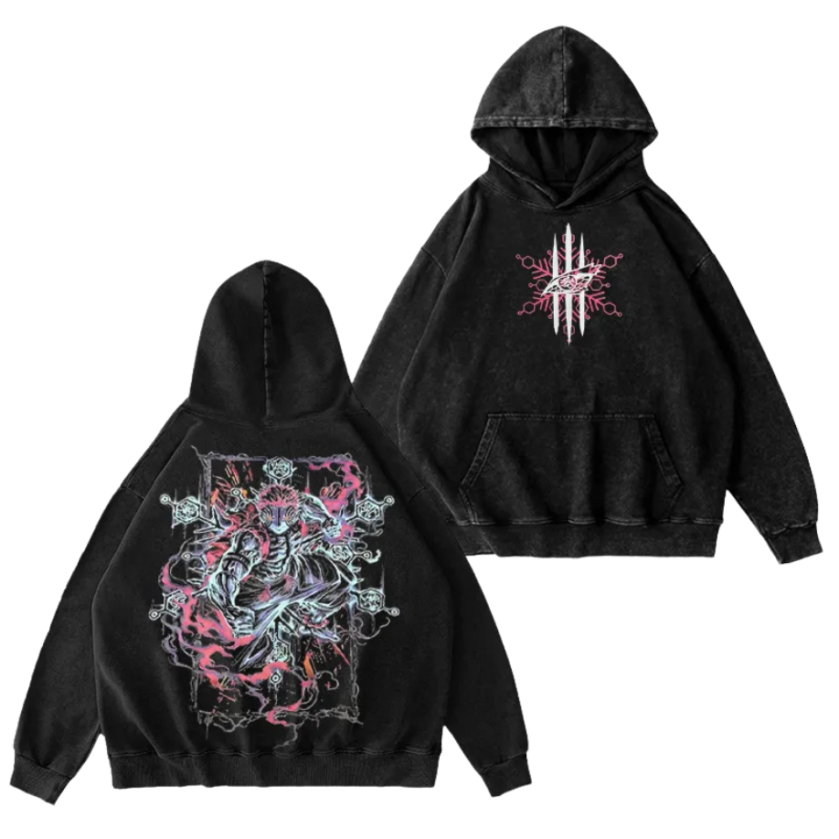 HOODIE AKAZA POWER | DEMON SKAYER