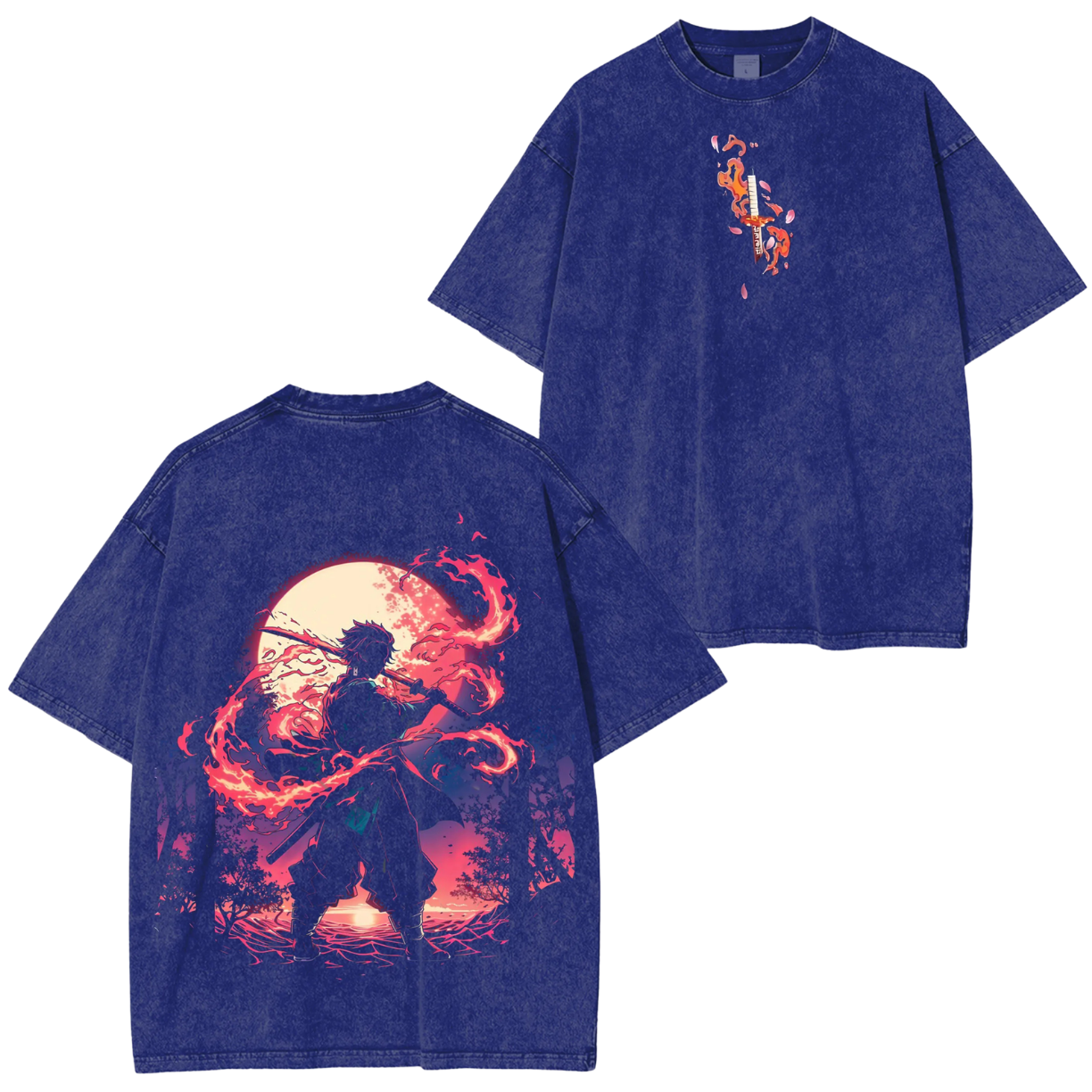 T-SHIRT OVERSIZE TANJIRO KAMADO | DEMON SLAYER