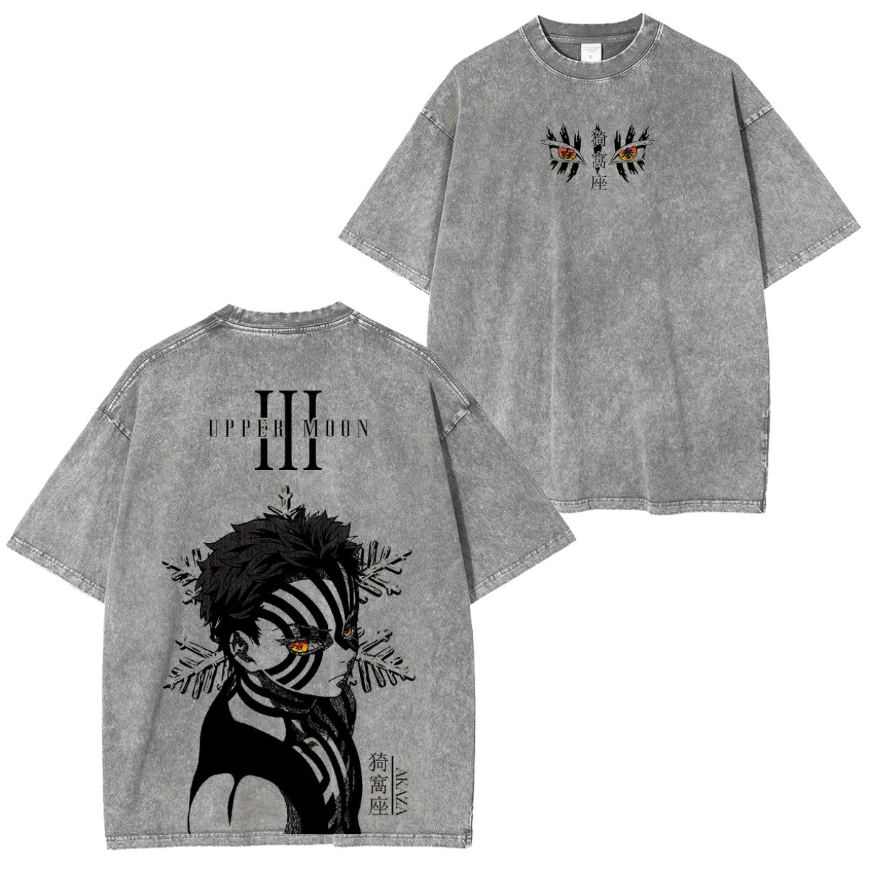T-SHIRT OVERSIZE AKAZA | DEMON SLAYER