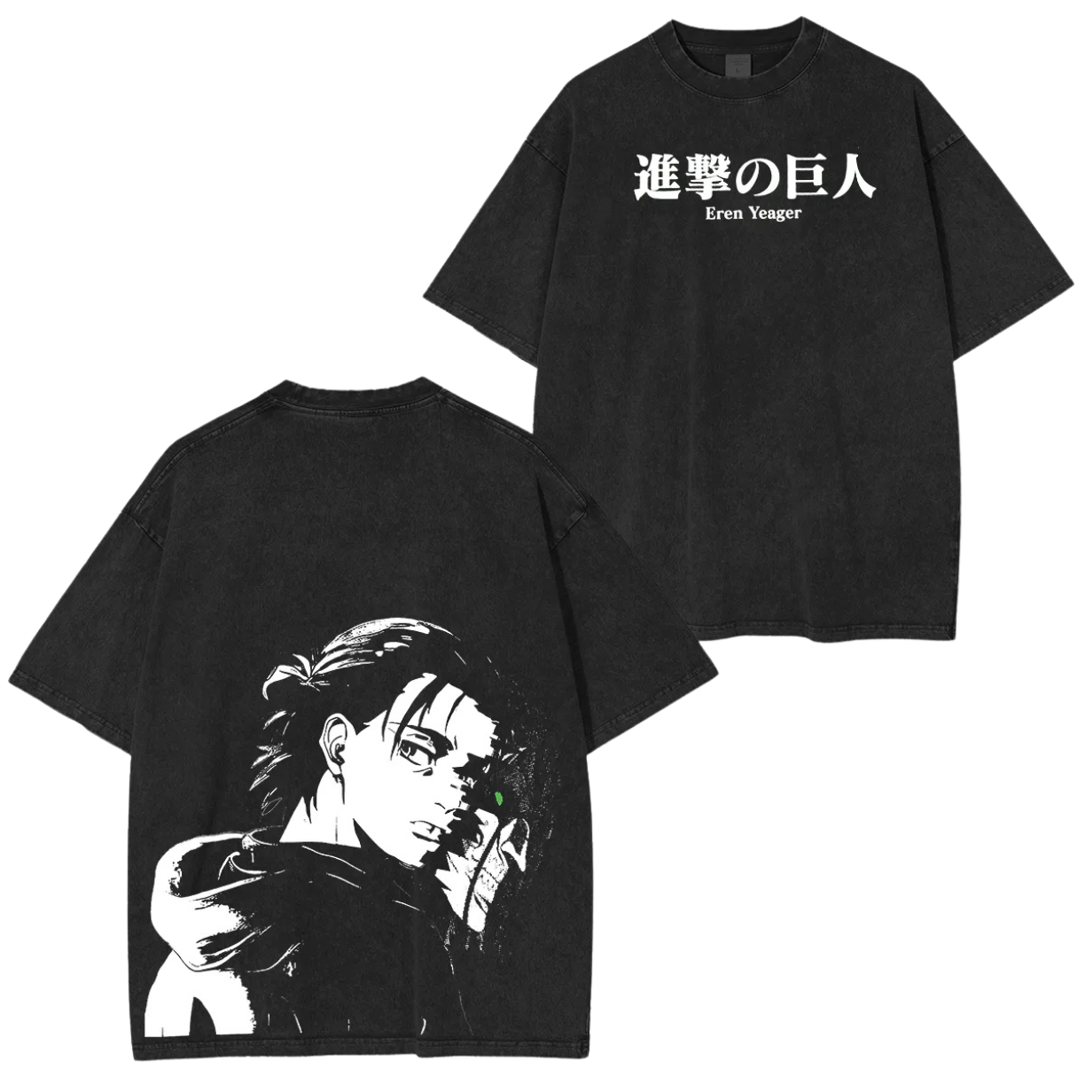 T-SHIRT OVERSIZE EREN | ATTAQUE DES TITANS