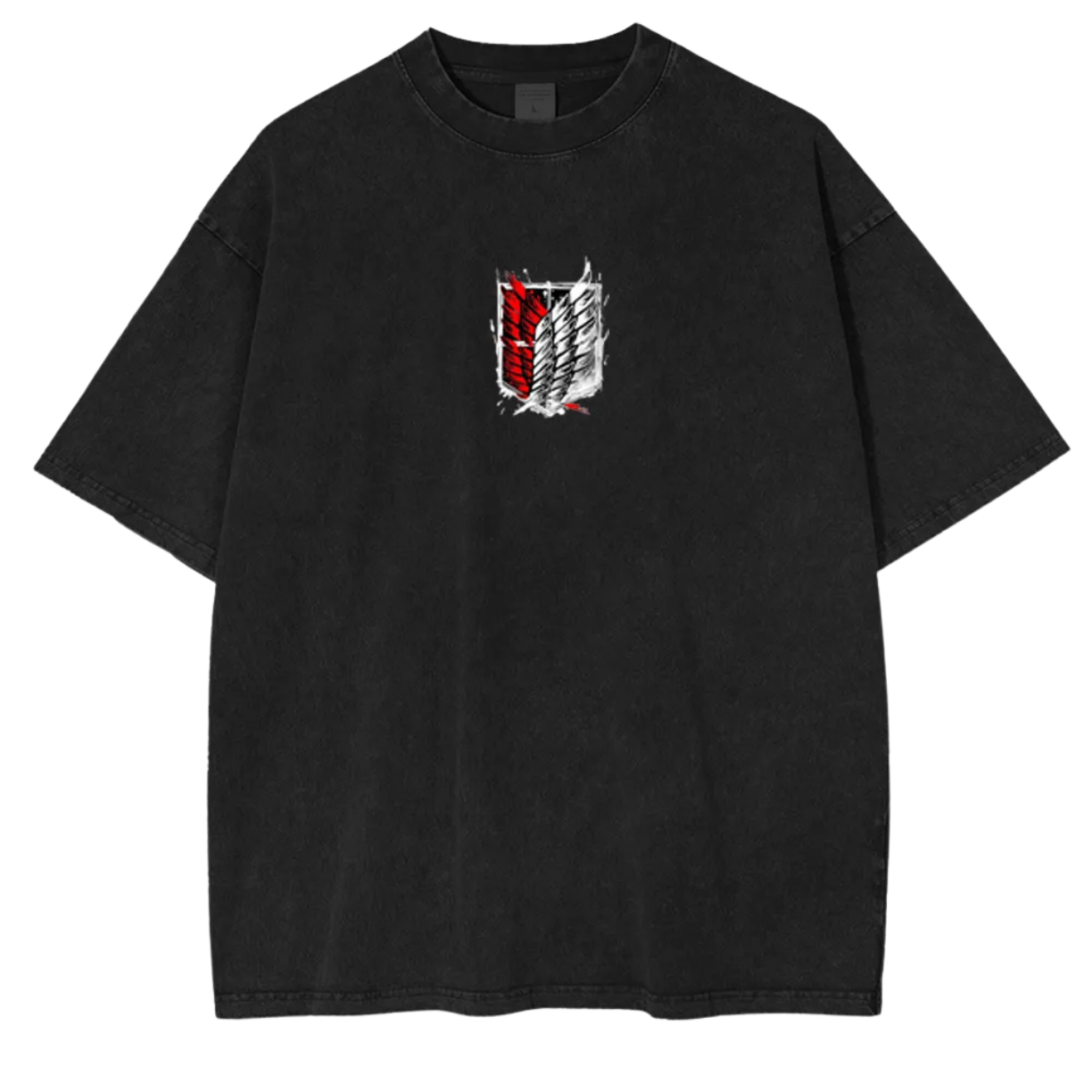 T-SHIRT OVERSIZE EREN  | ATTAQUE DES TITANS-thumbmail-4