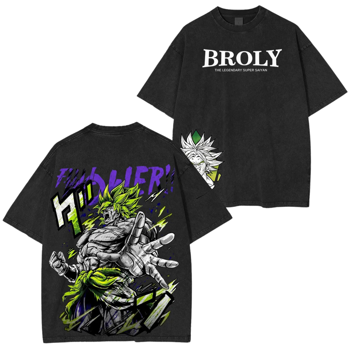 T-SHIRT OVERSIZE BROLY | DRAGON BALL Z-thumbmail-4