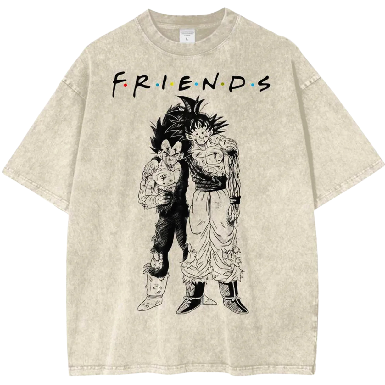 T-SHIRT OVERSIZE FRIENDS | DRAGON BALL Z