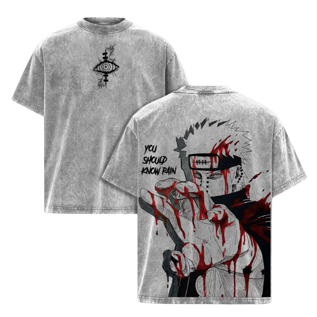 T-SHIRT OVERSIZE RINNEGAN | NARUTO