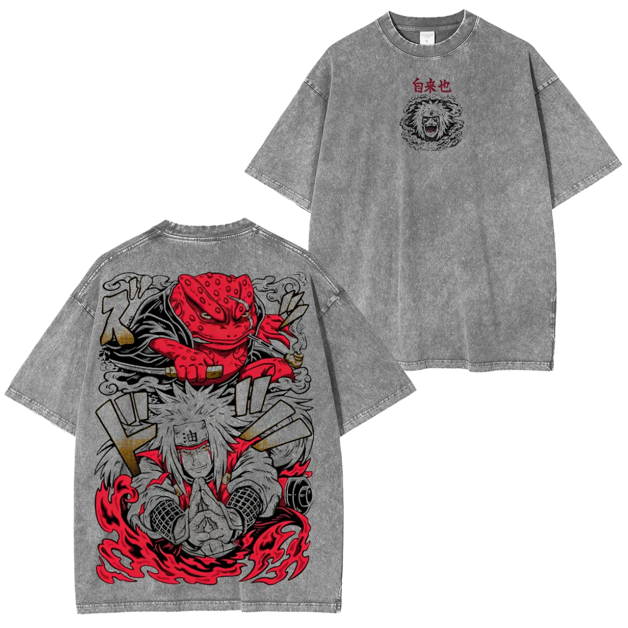 T-SHIRT OVERSIZE JIRAIYA | NARUTO