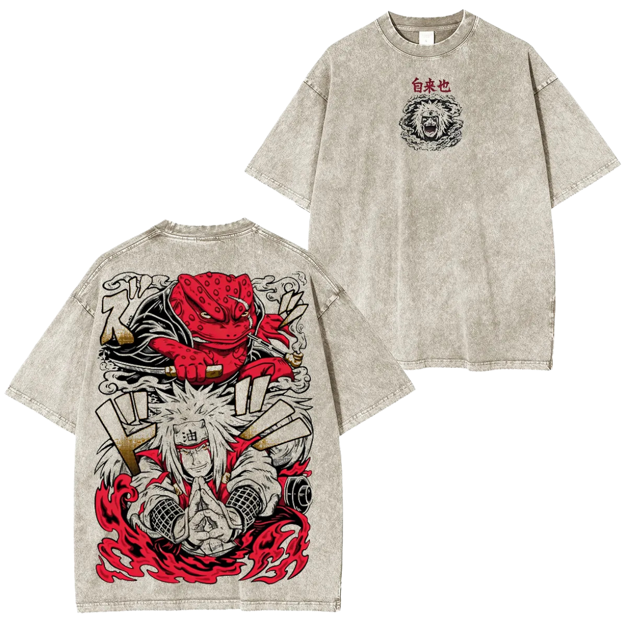 T-SHIRT OVERSIZE JIRAIYA | NARUTO