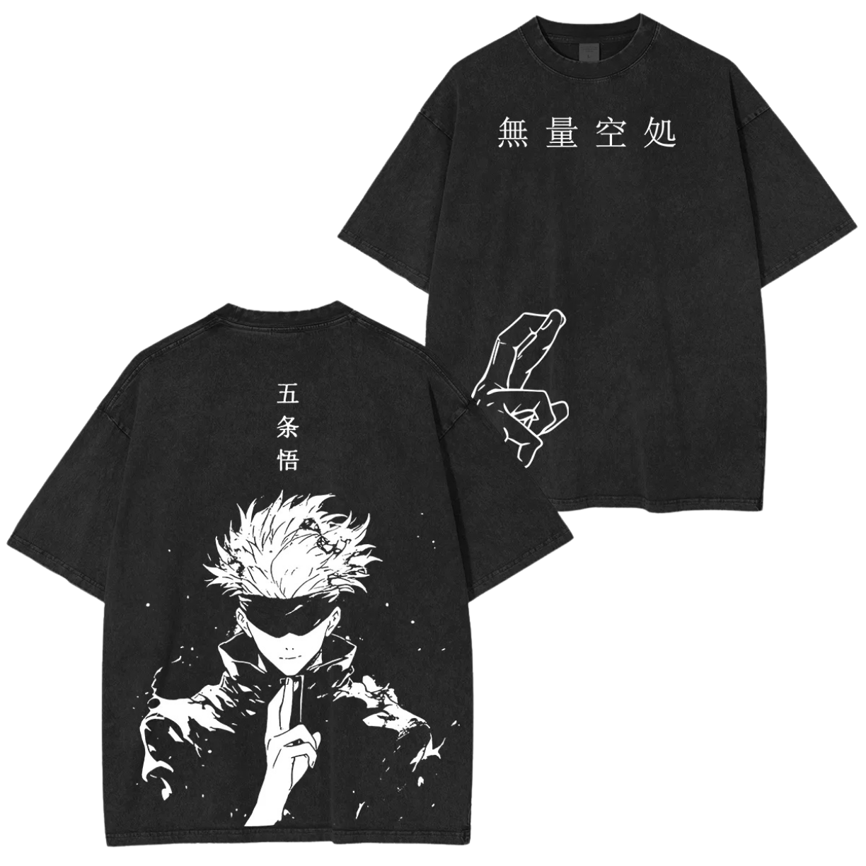 T-SHIRT OVERSIZE SATORU GOJO | JUJUTSU KAISEN