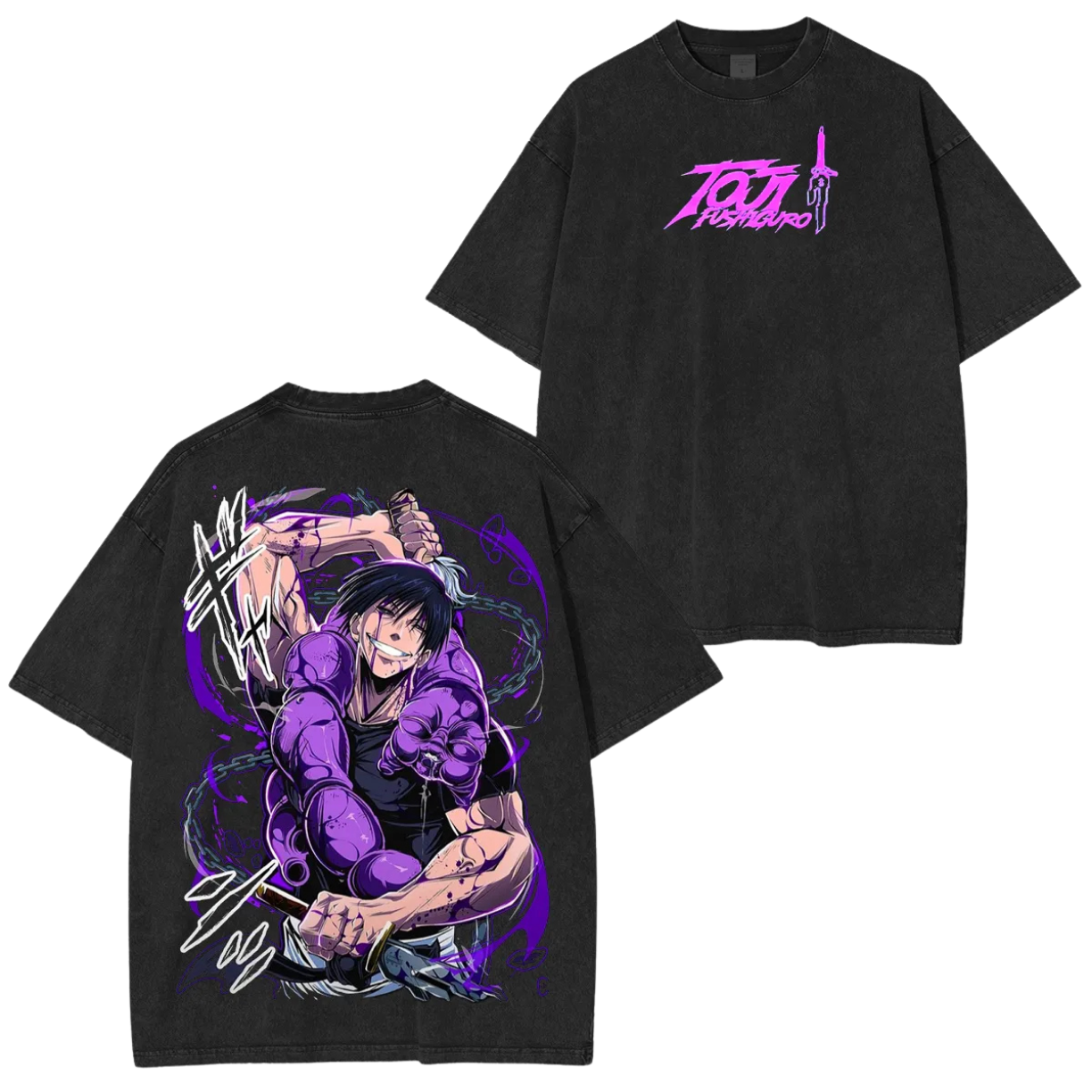 T-SHIRT OVERSIZE TOJI FUSHIGURO | JUJUTSU KAISEN