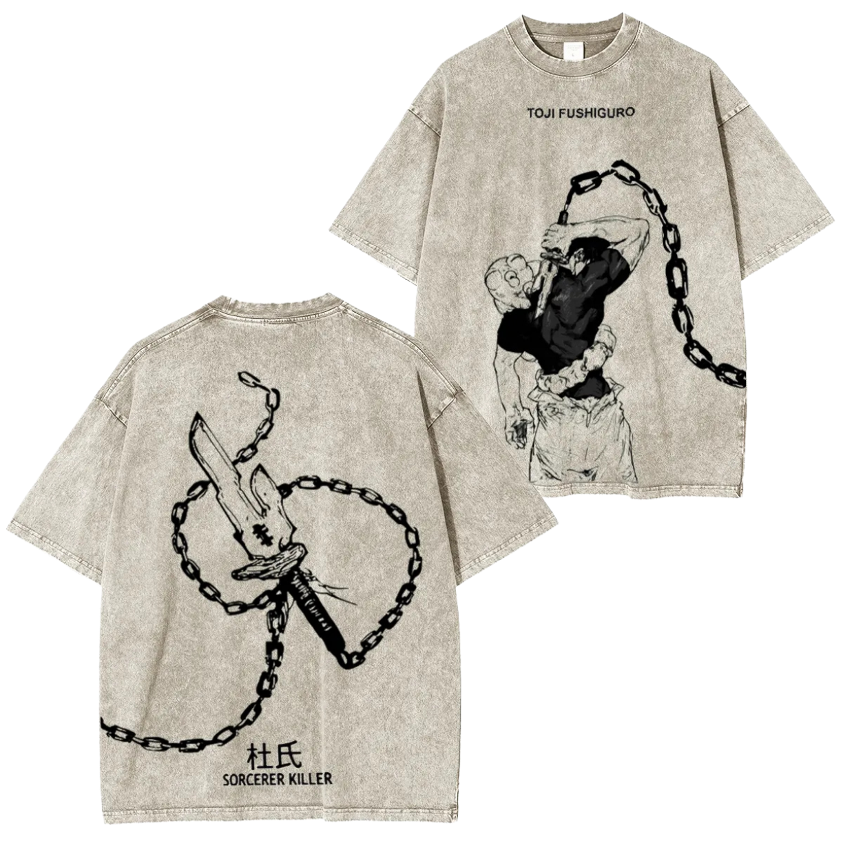 T-SHIRT OVERSIZE TOJI FUSHIGURO | JUJUTSU KAISEN
