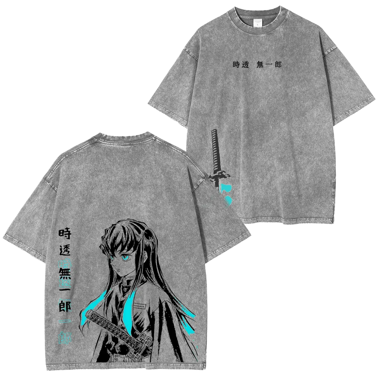 T-SHIRT OVERSIZE TOKITO MUICHIRO | DEMON SLAYER