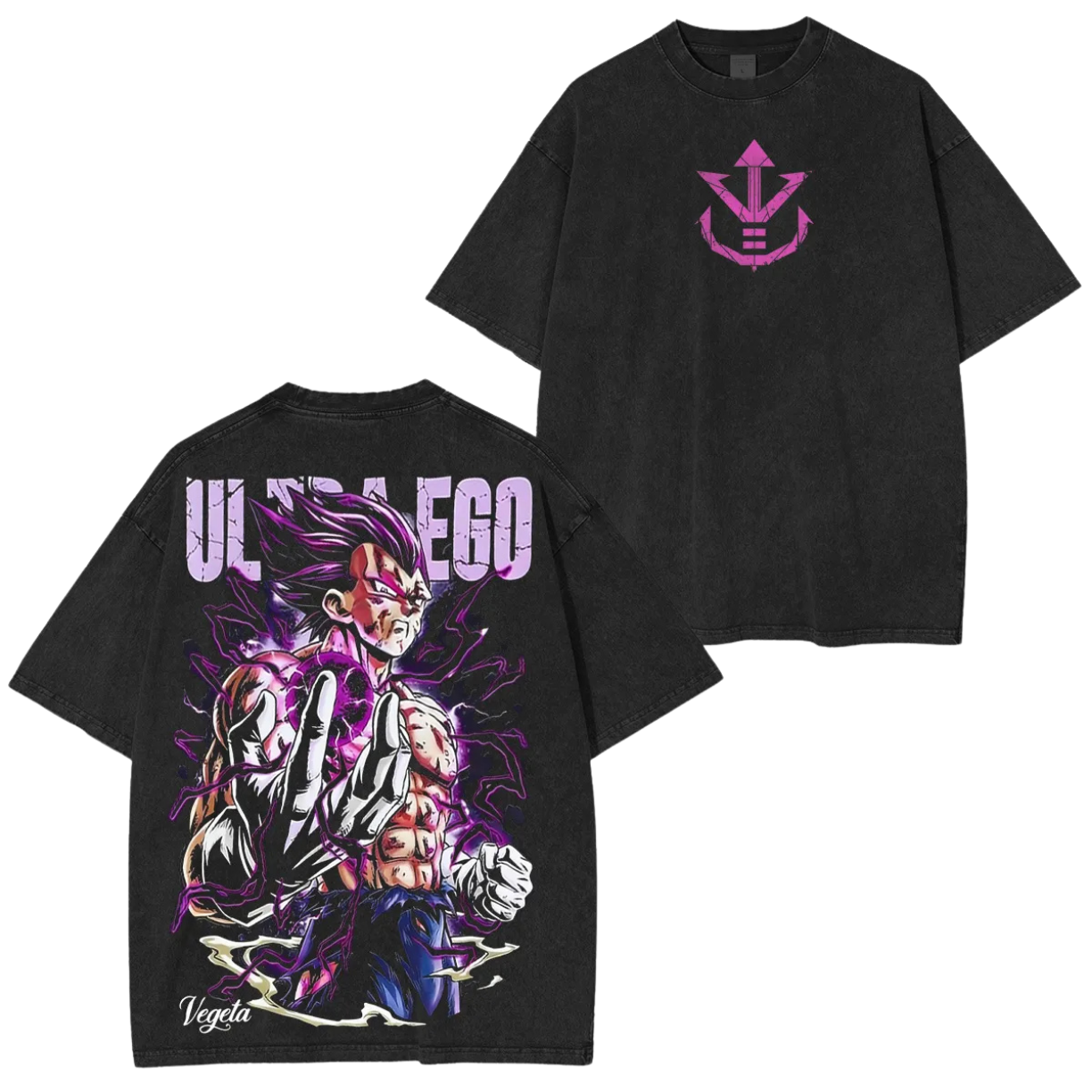 T-SHIRT OVERSIZE VEGETA | DRAGON BALL Z-thumbmail-1