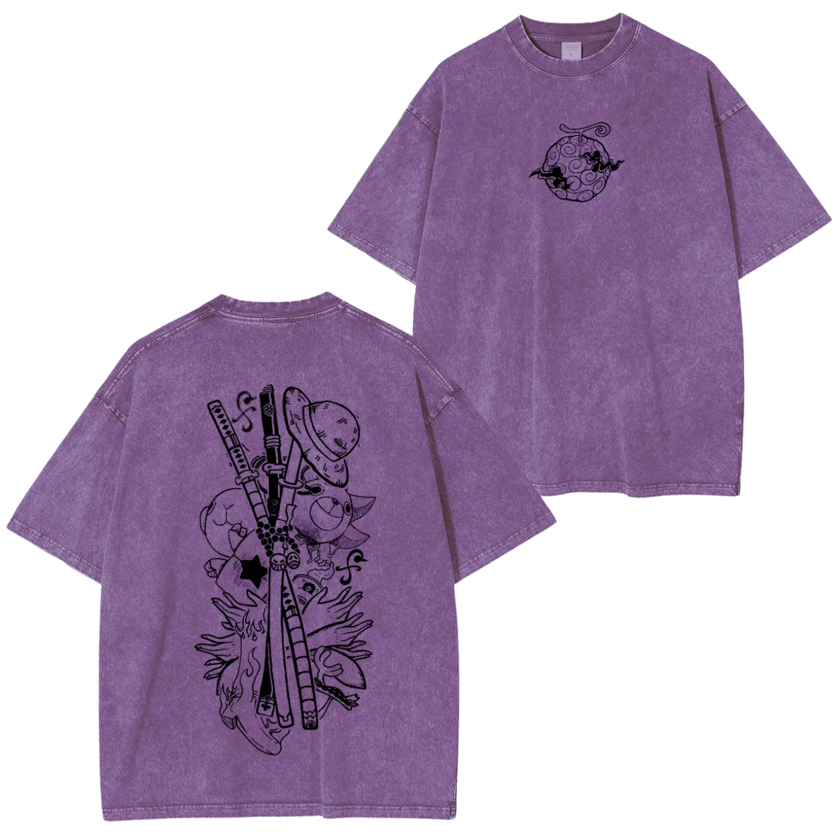 T-SHIRT OVERSIZE GUMMYS | ONE PIECE