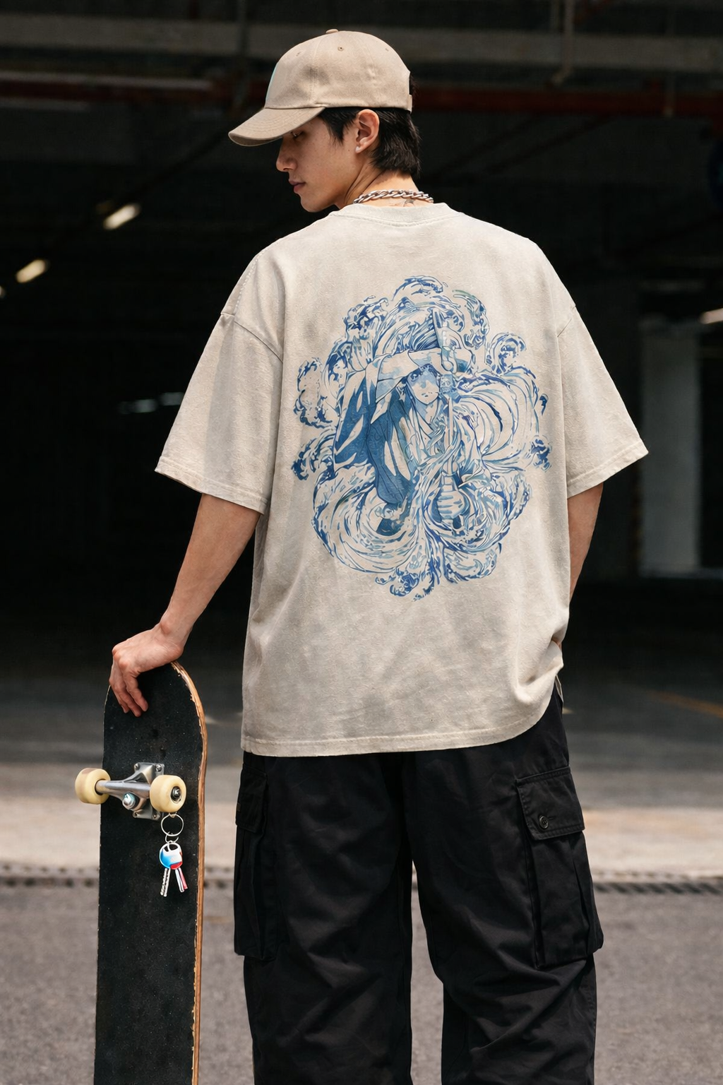 T-SHIRT OVERSIZE BREATHING | DEMON SLAYER