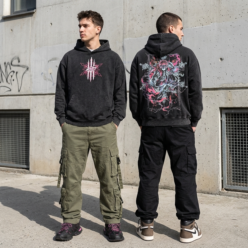 HOODIE AKAZA POWER | DEMON SKAYER