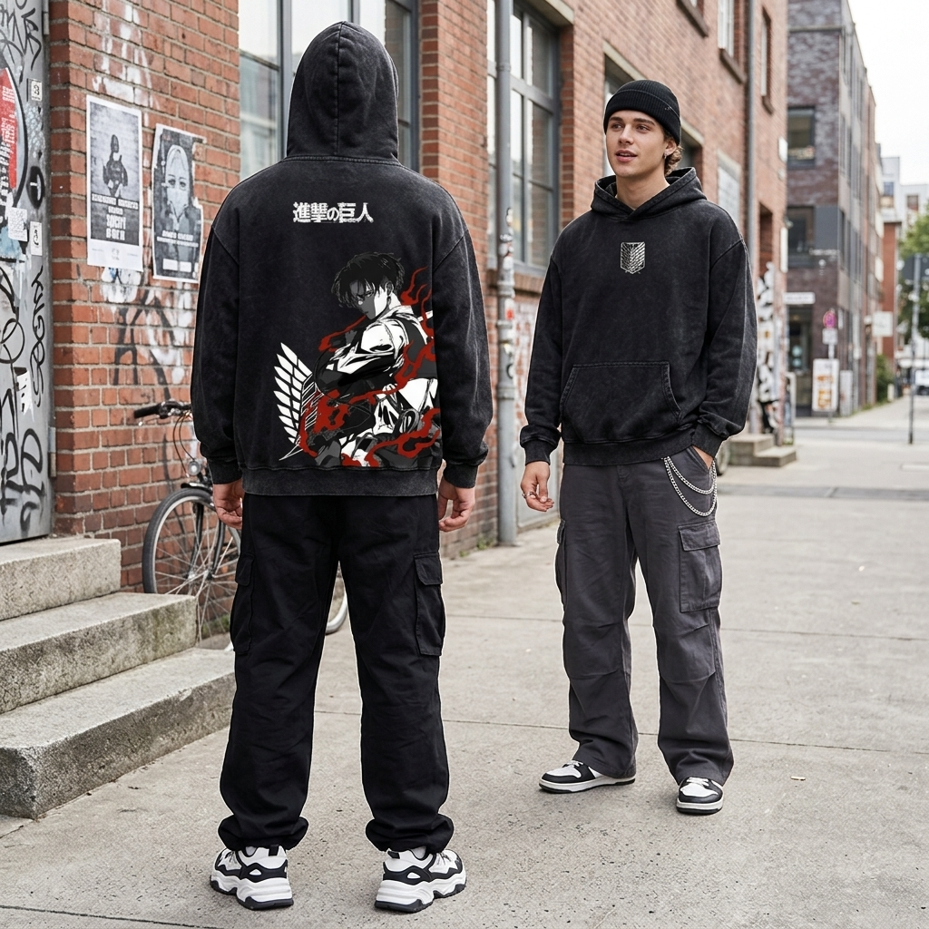 HOODIE LEVI | ATTAQUE DES TITANS