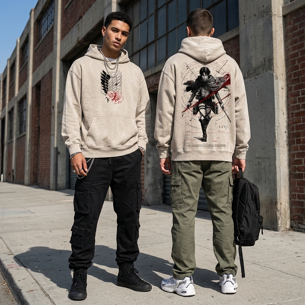 HOODIE LEVI ACKERMAN | ATTAQUE DES TITANS