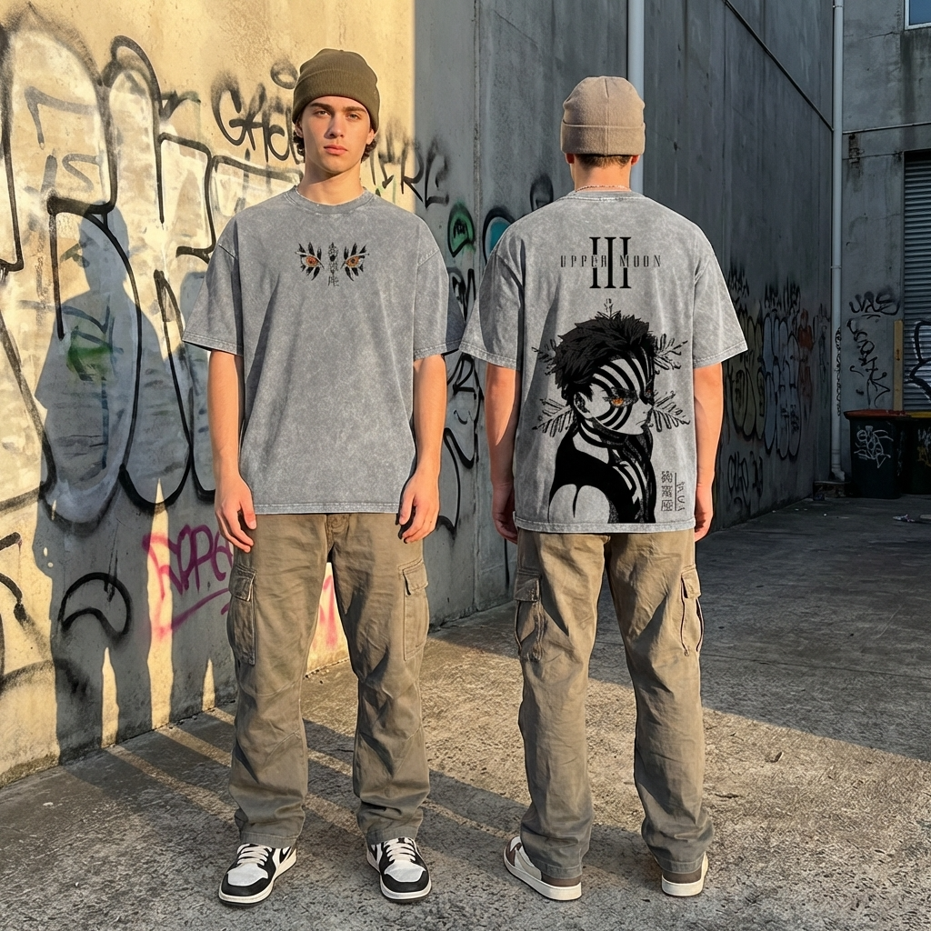 T-SHIRT OVERSIZE AKAZA | DEMON SLAYER