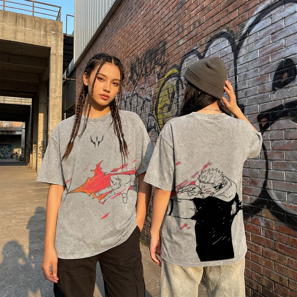 T-SHIRT OVERSIZE SUKUNA | JUJUTSU KAISEN