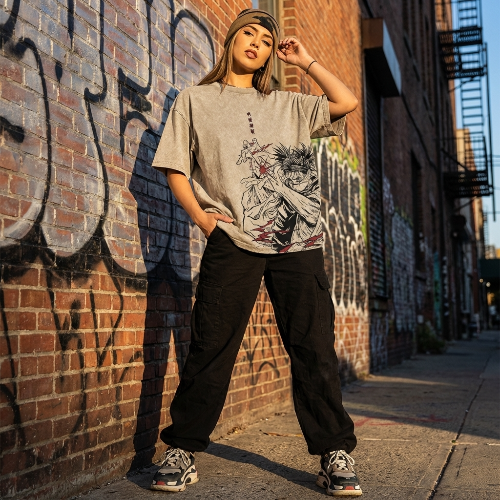 T-SHIRT OVERSIZE LILY CHO | JUJUTSU KAISEN