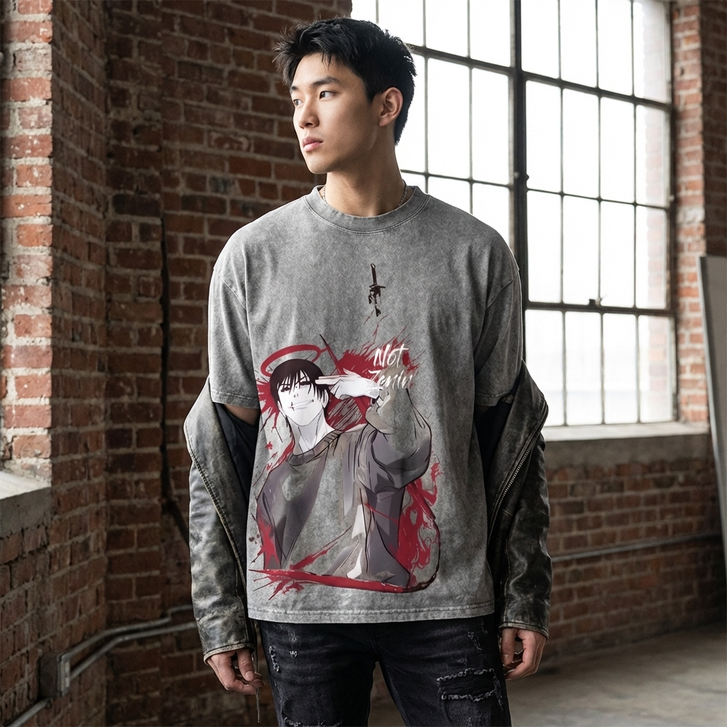 T-SHIRT OVERSIZE TOJI FUSHIGURO | JUJUTSU KAISEN