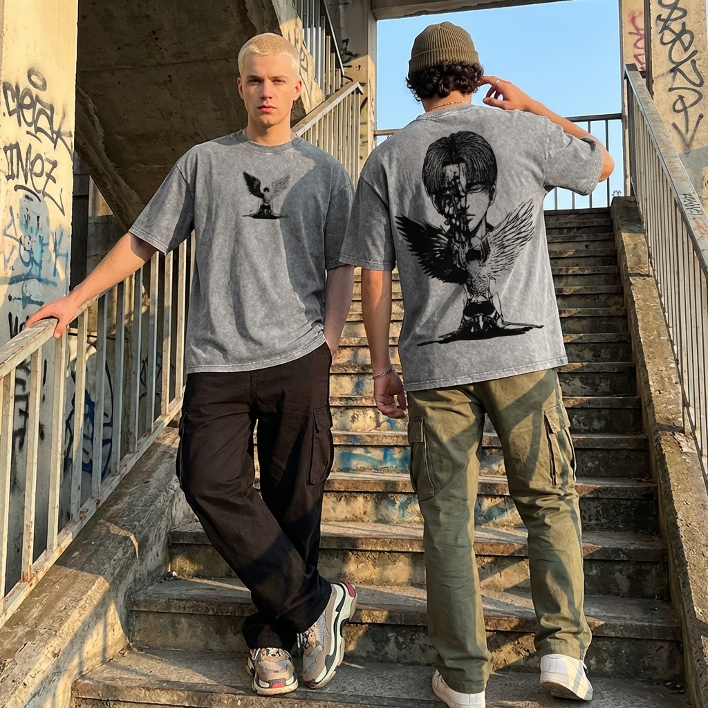 T-SHIRT OVERSIZE | ATTAQUE DES TITANS